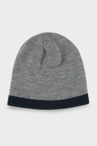 Champion Logolu Çift Taraflı Unisex Bere 802407 NOXM/NNY EM021 GRİ - 2