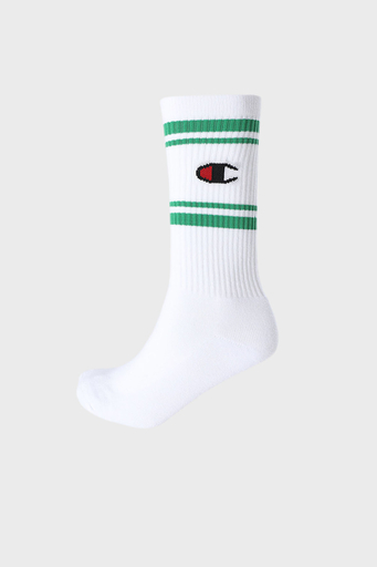 Champion Logolu Pamuklu 3 Pack Unisex Çorap U20081 WHT/WHT/WHT WW001 BEYAZ - 3