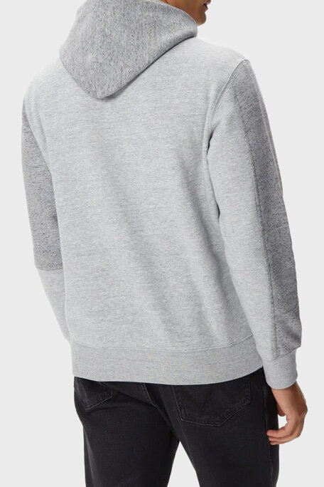 Champion Pamuklu Relaxed Fit İçi Polarlı Kapüşonlu Erkek Sweat 219263 NOXM/GRLTM EM021 GRİ - 3