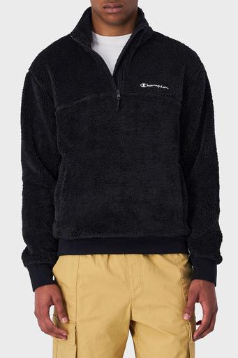 Champion Regular Fit Yarım Fermuarlı Teddy Polar Erkek Sweat 219442 NBK/NBK KK001 SİYAH - 1