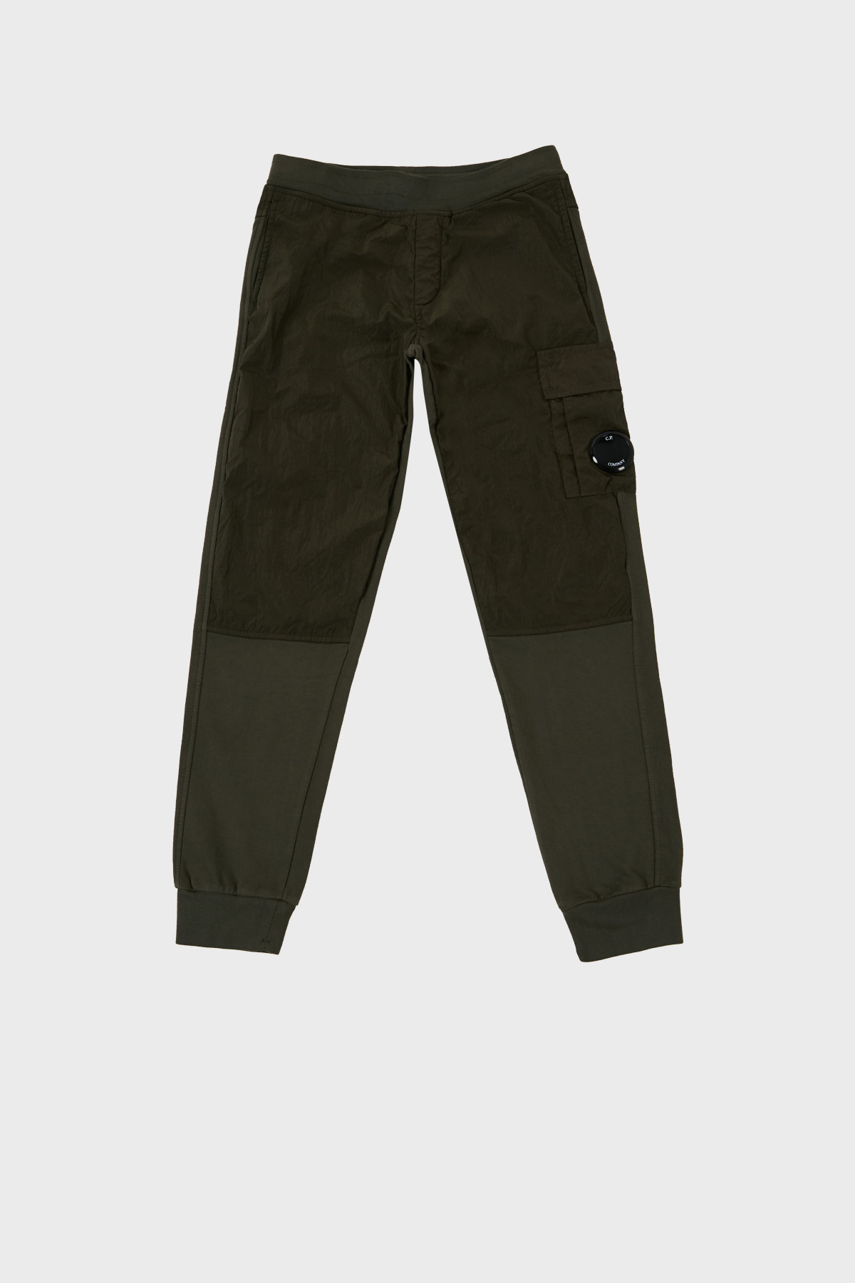 C.P. Company Pamuklu Çocuk Jogger Pantolon 10CKSP028 002246M 683 HAKİ