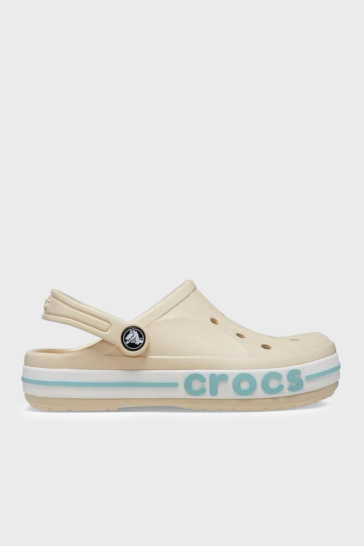 Crocs Bayaband Clog K Logolu Unisex Çocuk Terlik 207019-11S BEYAZ