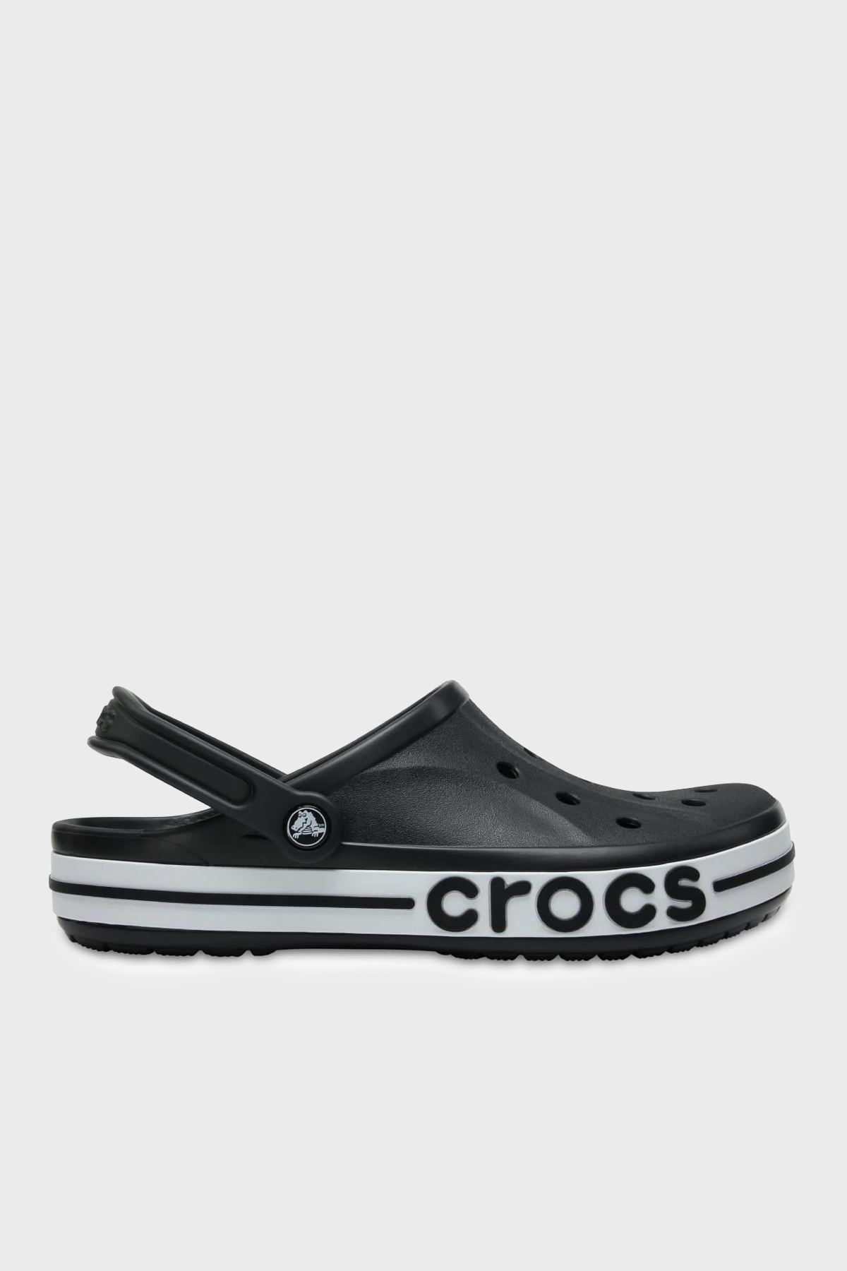 Crocs Bayaband Clog Logolu Unisex Terlik 205089-066 SİYAH
