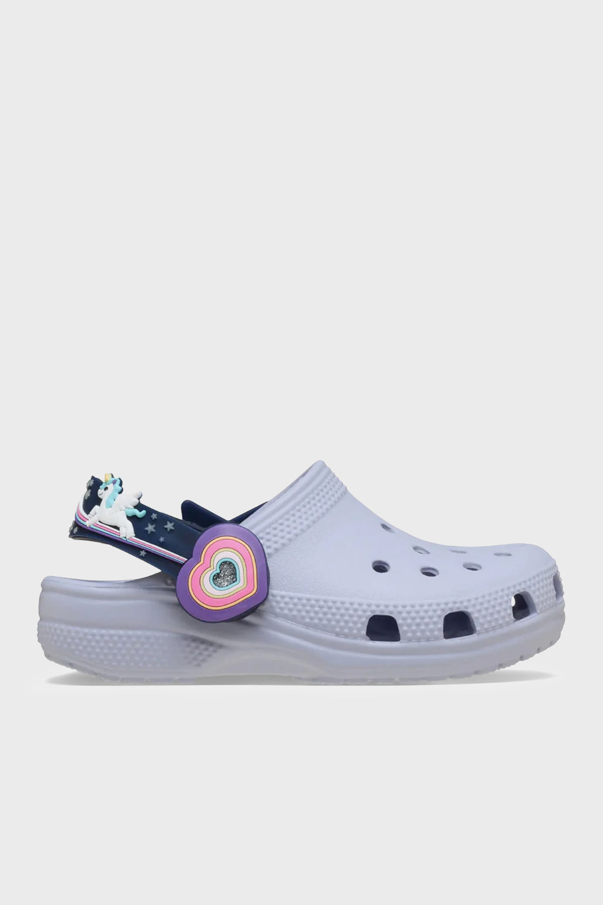 Crocs C Imagination Lights Bkstrp Cg T Desenli Kız Çocuk Terlik 211892-5BO LİLA