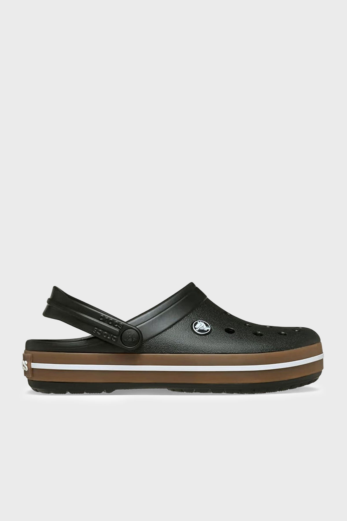Crocs Crocband Gum Clog Logolu Unisex Terlik 212756-001 SİYAH