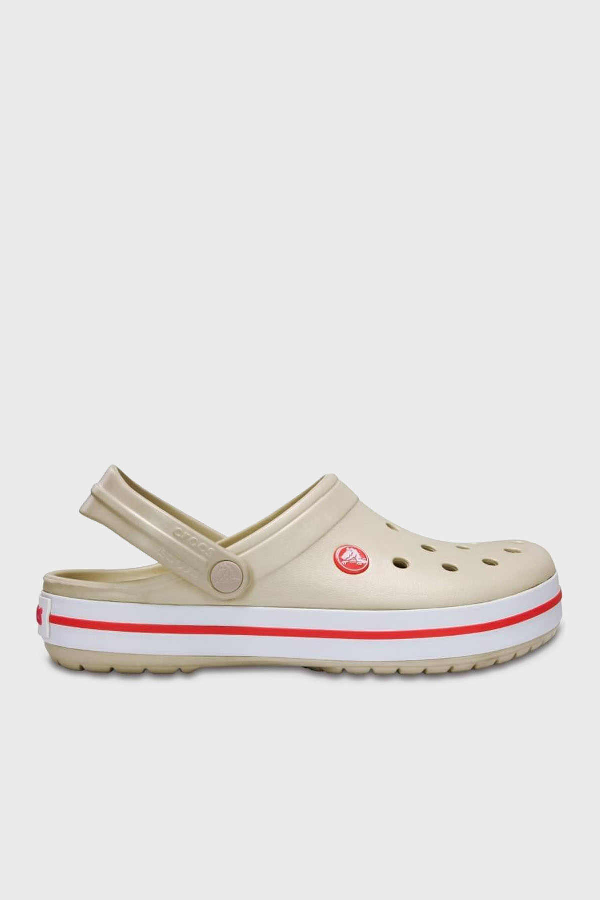 Crocs Crocband Logolu Unisex Terlik 11016-1AS KREM