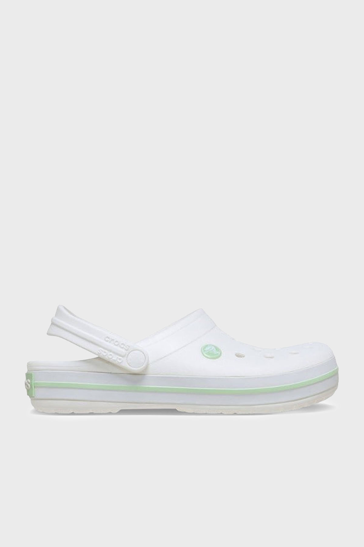 Crocs Crocband Logolu Unisex Terlik 11016-1YL BEYAZ-YEŞİL