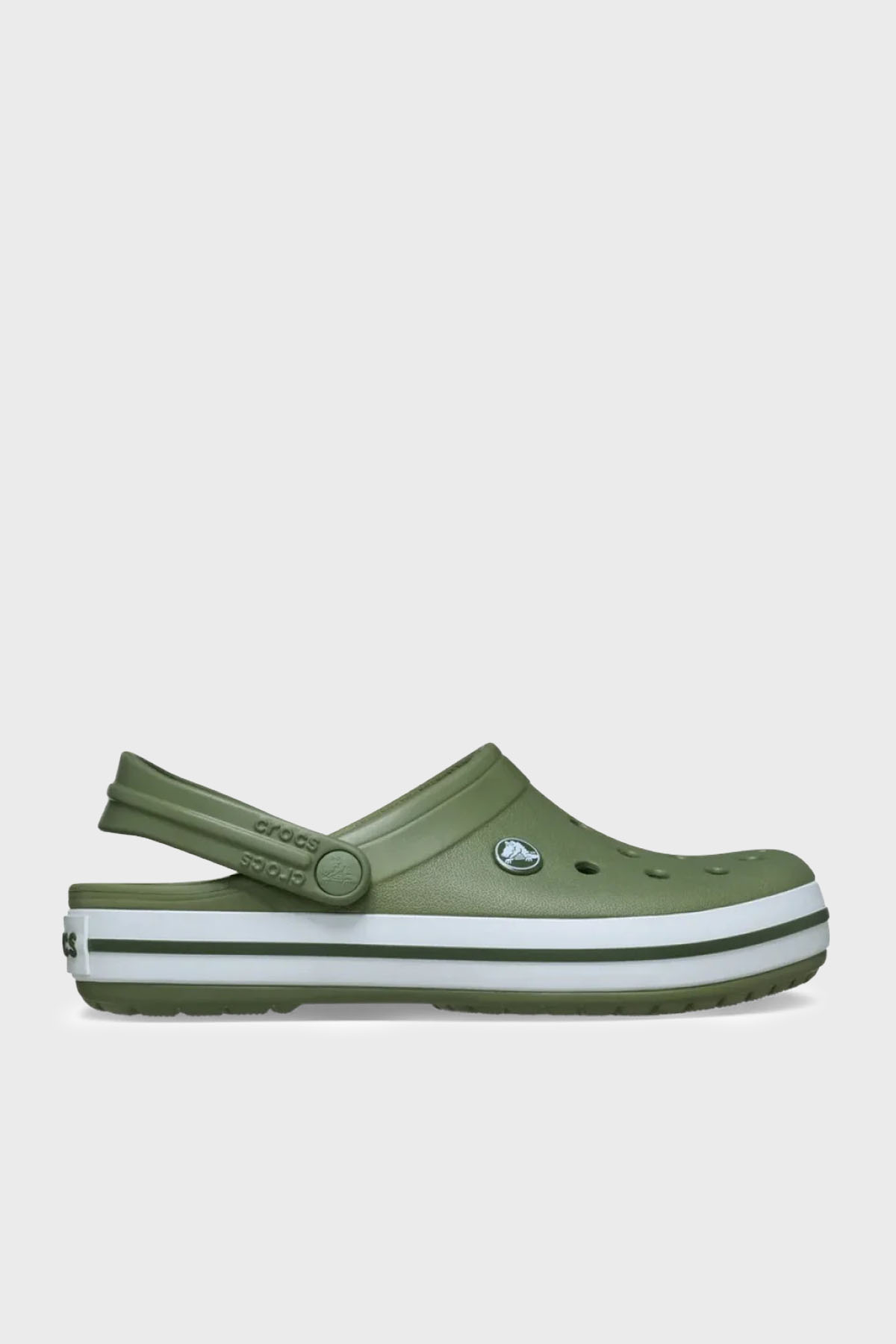 Crocs Crocband Logolu Unisex Terlik 11016-3BX HAKİ