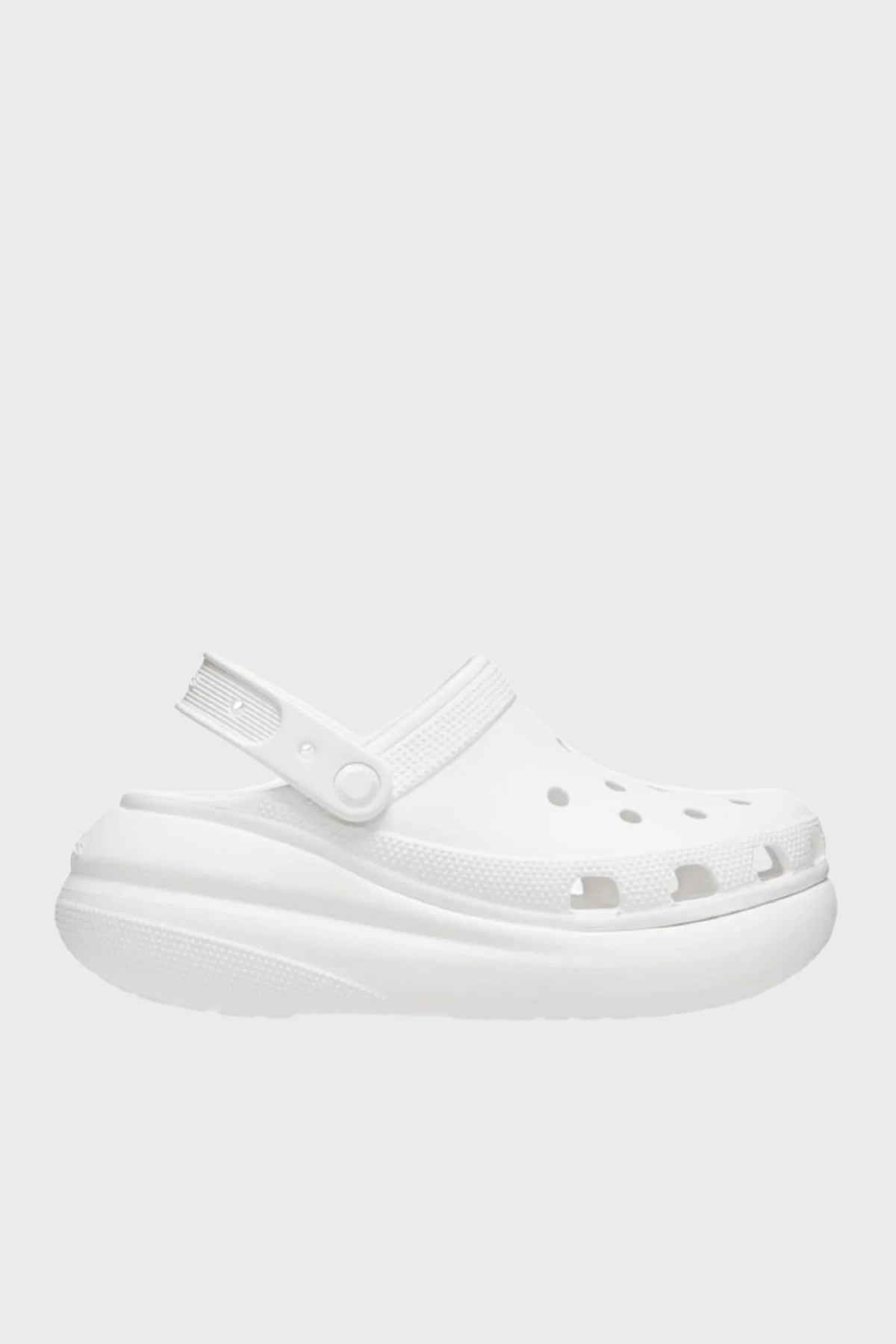 Crocs Crush Clog Logolu Unisex Terlik 207521-100 BEYAZ