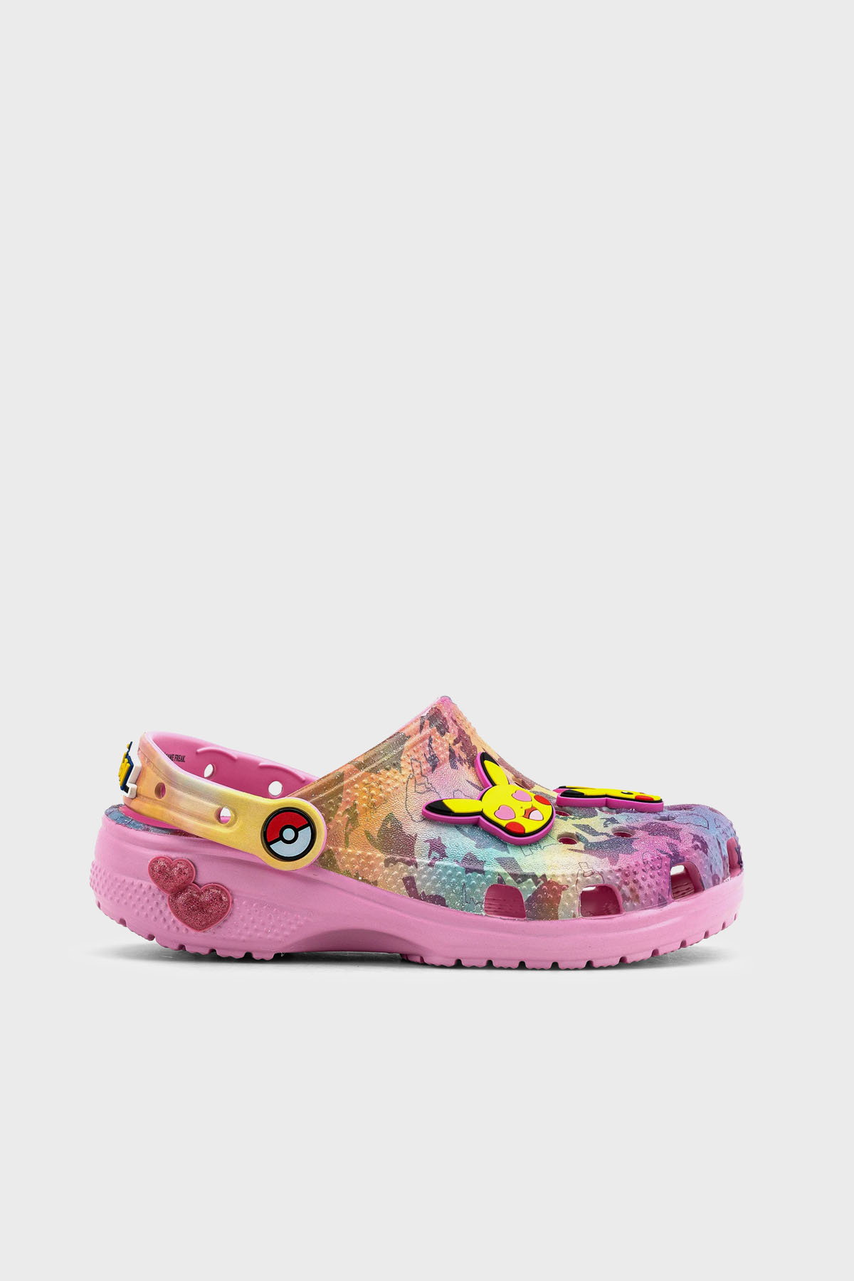 Crocs Pikachu Pink Cls Clg K Desenli Kız Çocuk Terlik 211229-90H PEMBE