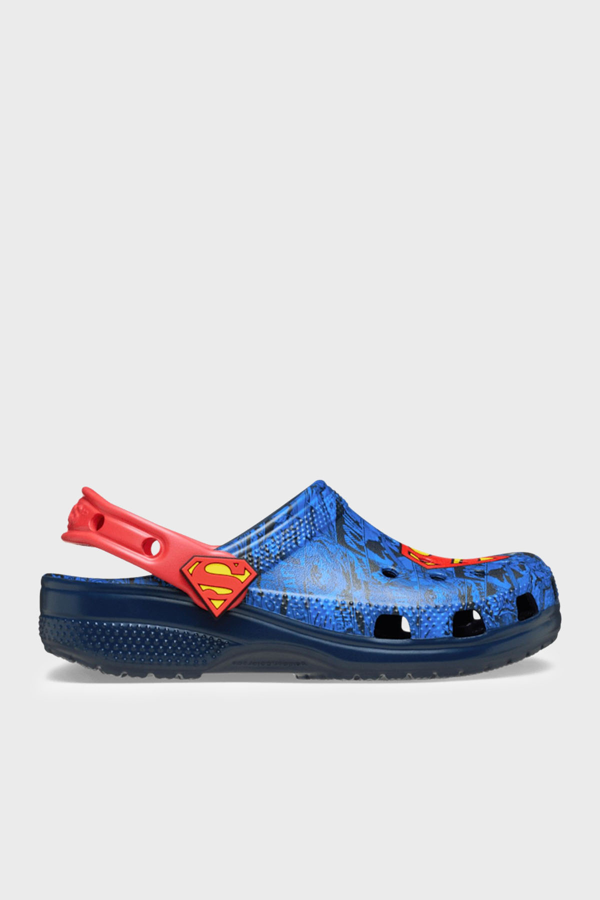 Crocs Superman Classic Clog K Logolu Erkek Çocuk Terlik 211132-90H MAVİ-KIRMIZI