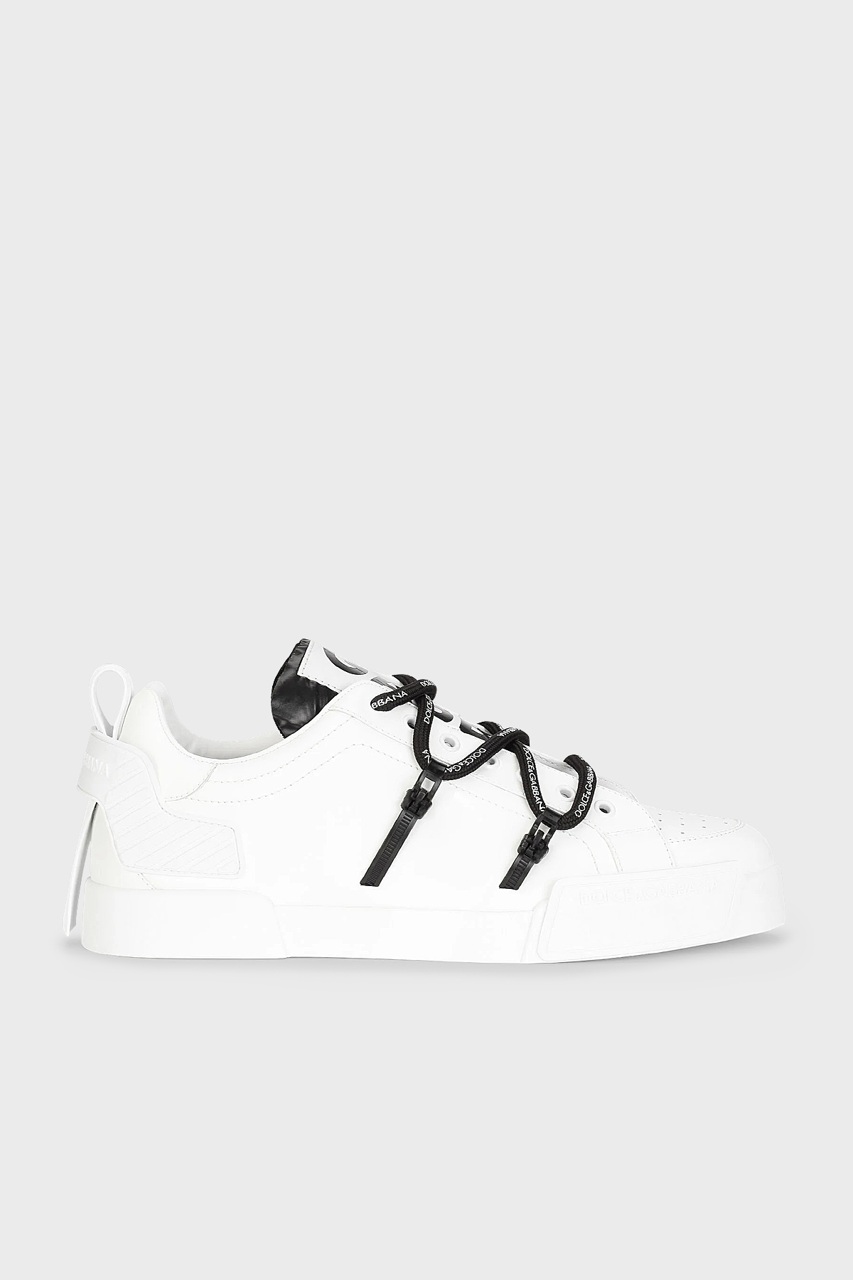 Dolce Gabbana Deri Sneaker Erkek Ayakkabı CS1783 AJ986 89697 BEYAZ
