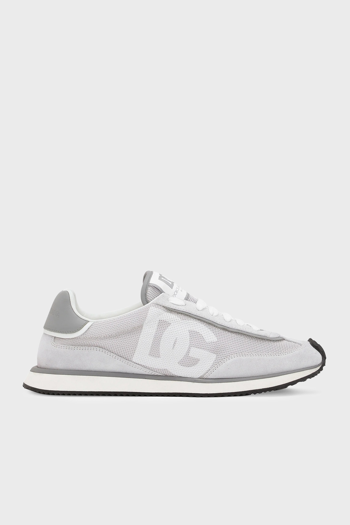 Dolce & Gabbana Deri Sneaker Erkek Ayakkabı CS2288 A3D42 8B849 GRİ