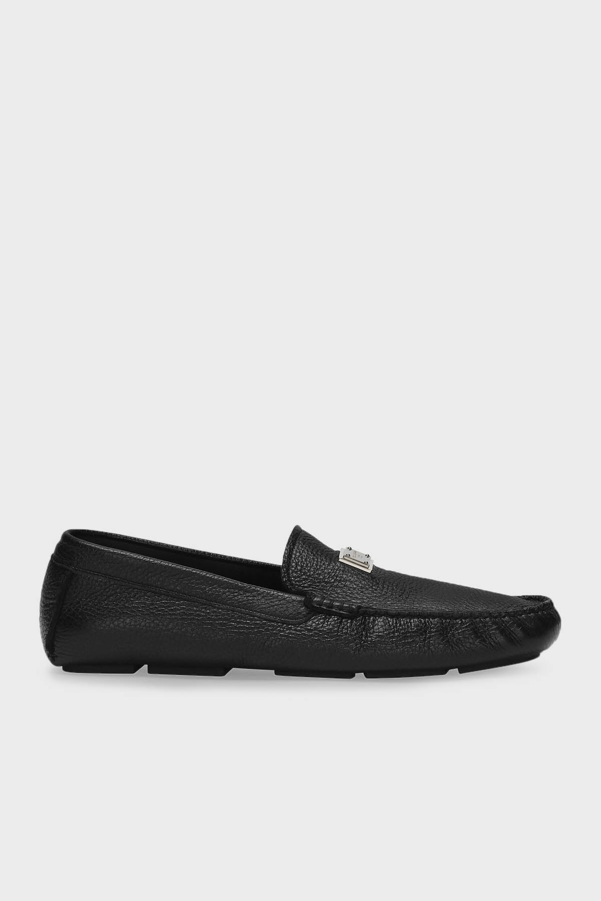 Dolce & Gabbana Hakiki Deri Makosen Erkek Ayakkabı A50596 A8034 80999 SİYAH