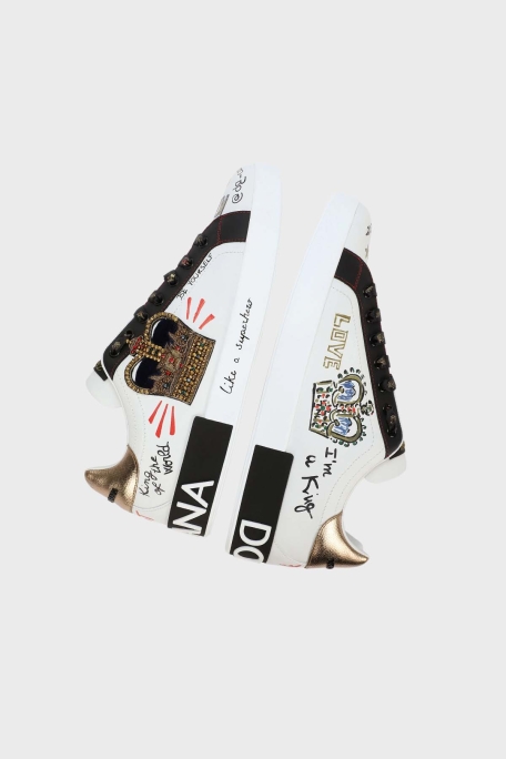 7*7様 DOLCE & GABBANA サイズ 42 Dolce Gabbana Deri Erkek Spor & Sneaker CS1863 | Mocassini