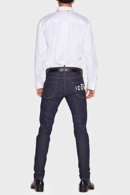 Dsquared2 Cool Guy Streç Pamuklu Skater Skinny Fit Jeans Erkek Kot