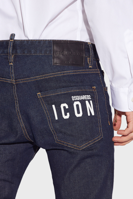 Dsquared2 Cool Guy Streç Pamuklu Skater Skinny Fit Jeans Erkek Kot