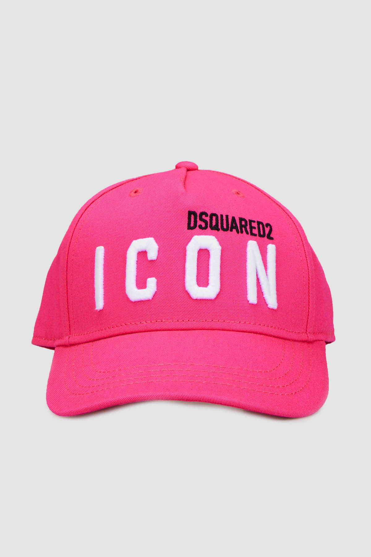 Dsquared2 Logolu Pamuklu Çocuk  DQ0270 D00I8 Şapka DQ0270-D00I8 MAGENTA PEMBE