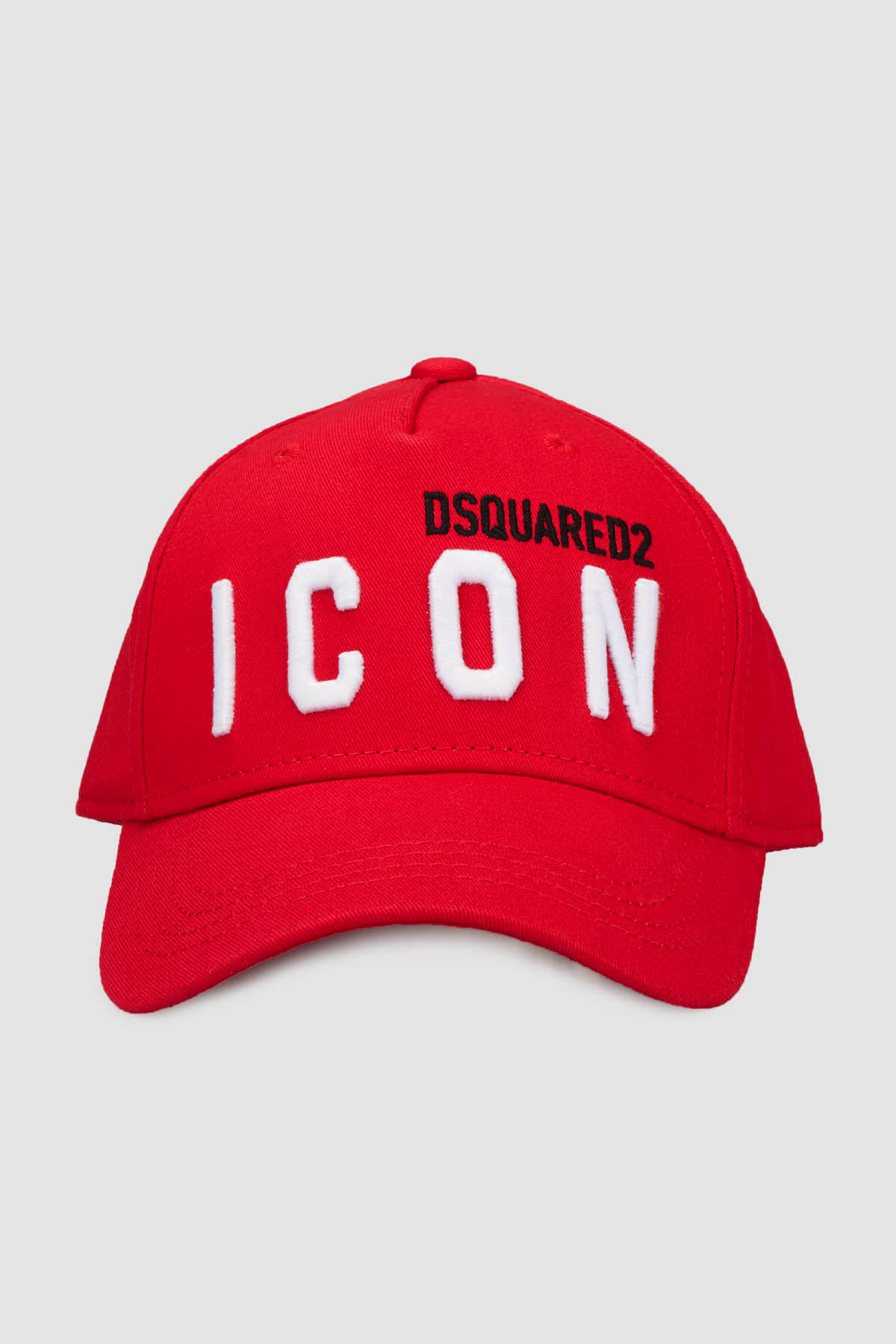 Dsquared2 Logolu Pamuklu Çocuk  DQ0270 D00I8 Şapka DQ0270-D00I8 RED KIRMIZI
