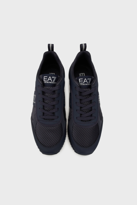 EA7 Logolu Sneaker Unisex Ayakkabı 7X000337 AF18613 MZ187 LACİVERT