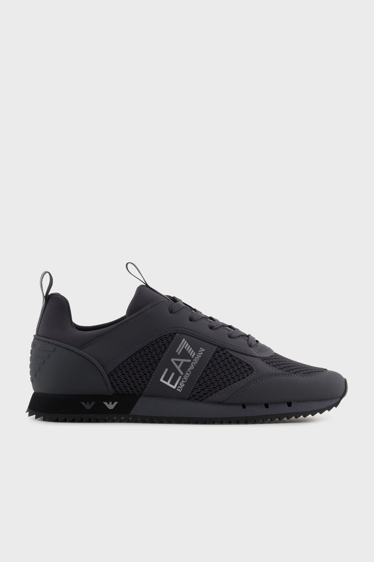 EA7 Logolu Sneaker Unisex Ayakkabı X8X027 XK050 D186 ANTRASİT