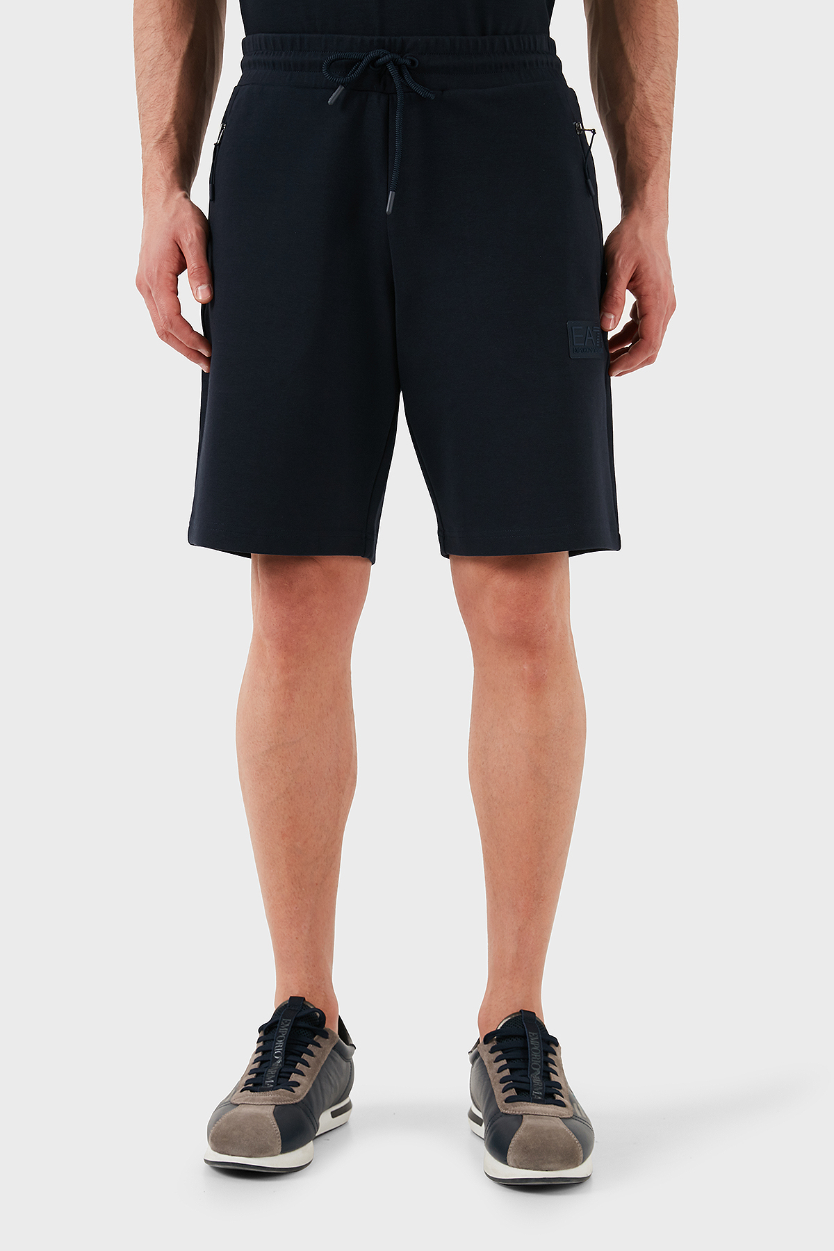 EA7 Pamuklu Regular Fit Logolu Erkek Short 7M000095 AF12116 UB102 LACİVERT