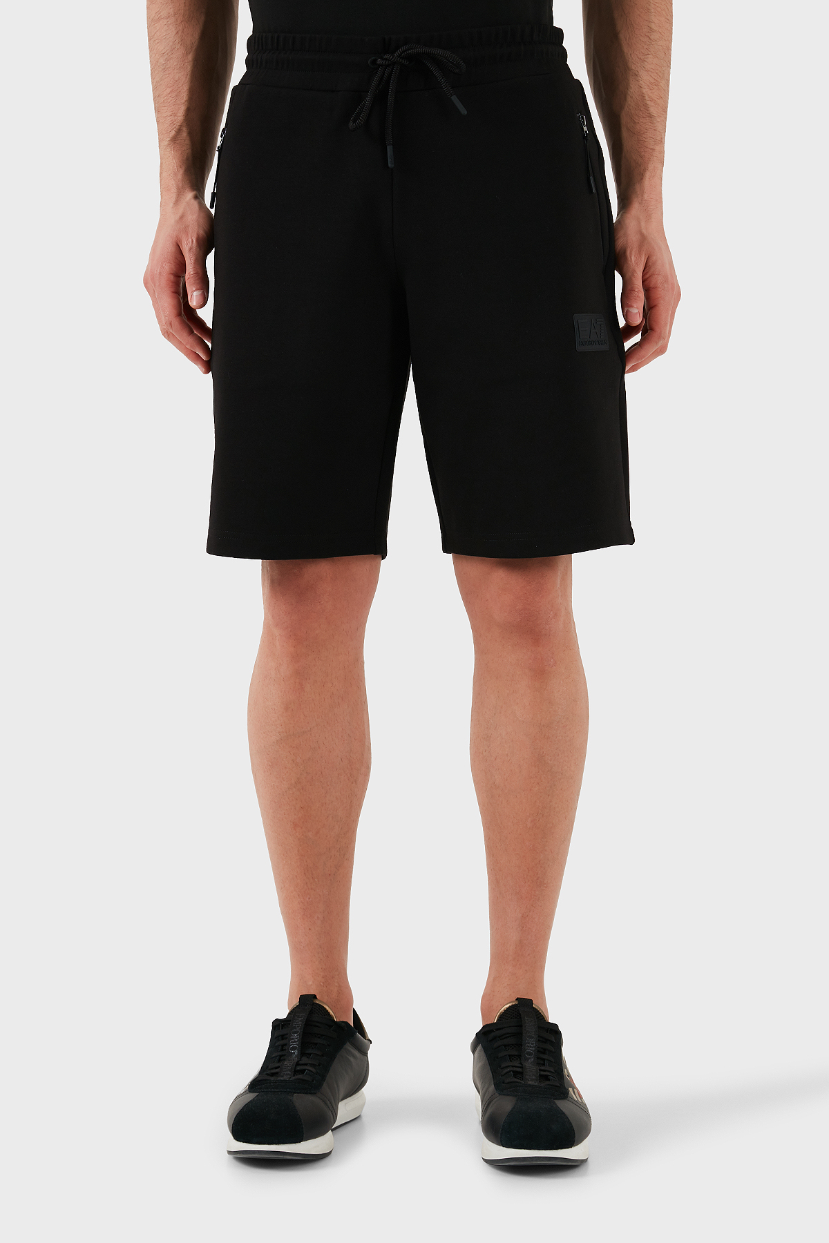 EA7 Pamuklu Regular Fit Logolu Erkek Short 7M000095 AF12116 UC001 SİYAH