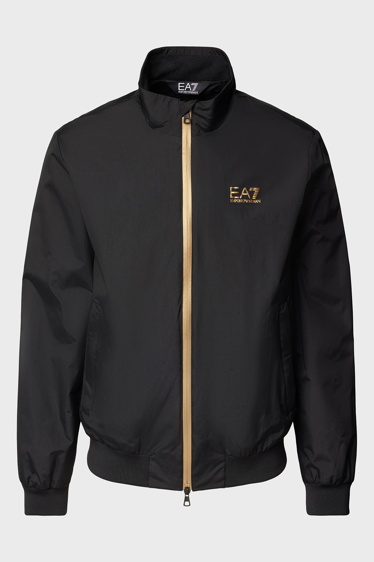 EA7 Regular Fit Dik Yaka Logolu Erkek Ceket 7M000424 AF13569 MC004 SİYAH-GOLD