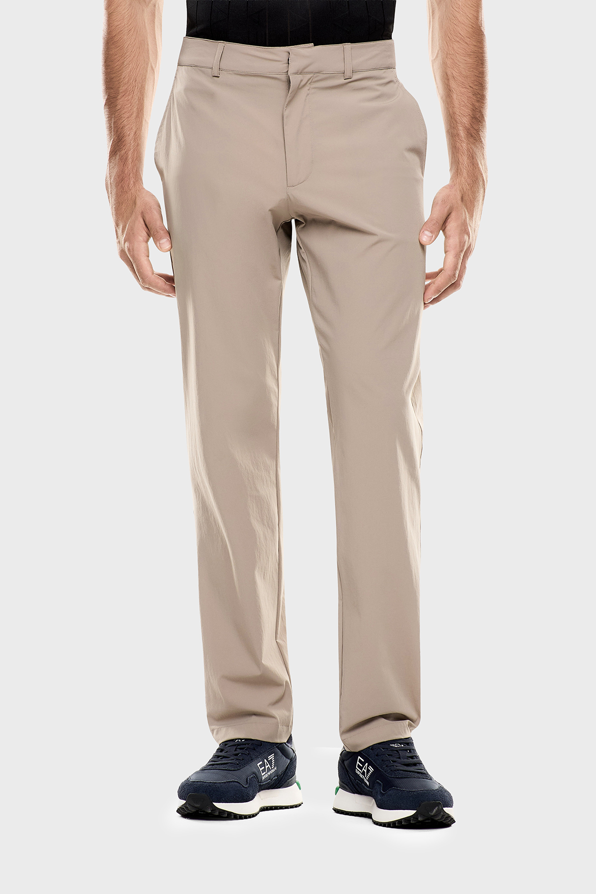 EA7 Slim Fit Logolu Normal Bel Daralan Paça Erkek Pantolon 7M000509 AF14589 U6167 TOPRAK
