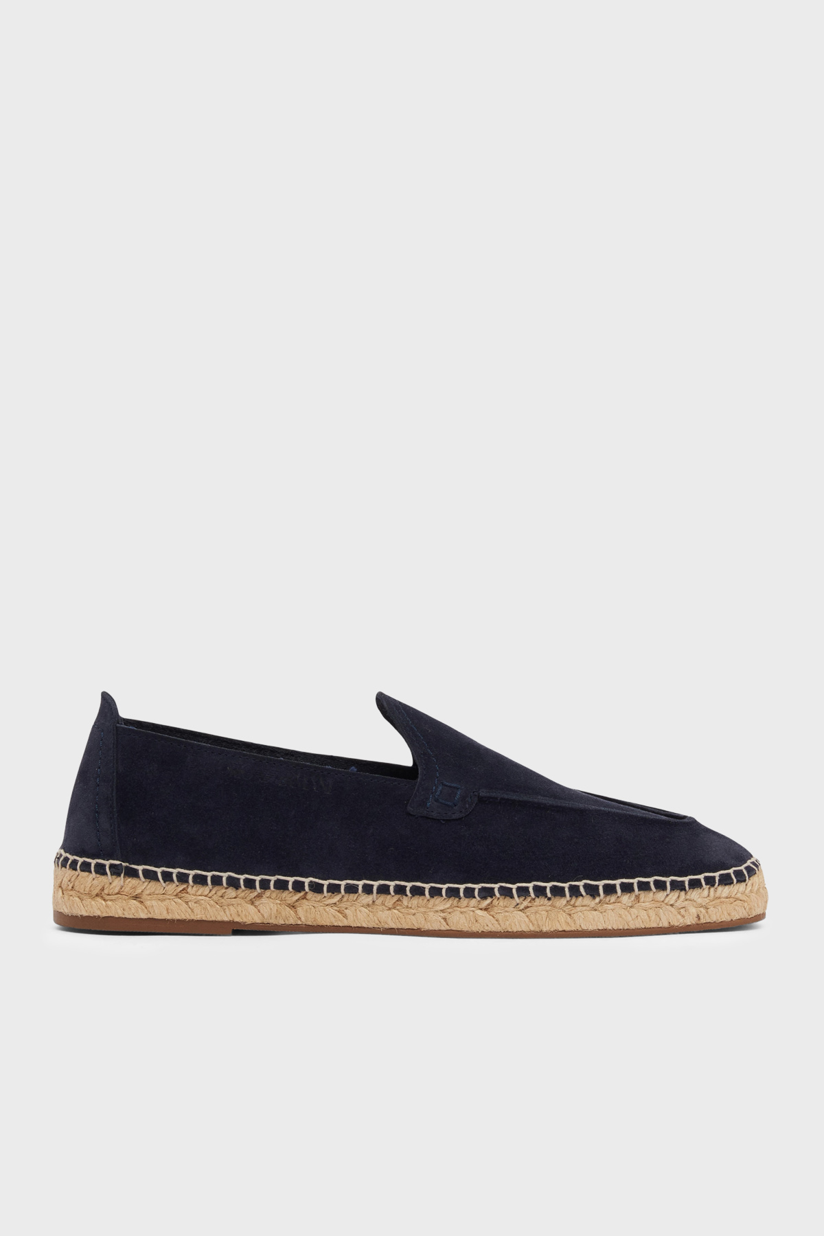 Emporio Armani % 100 Deri Erkek Espadril EM005854 AF23967 UB117 LACİVERT