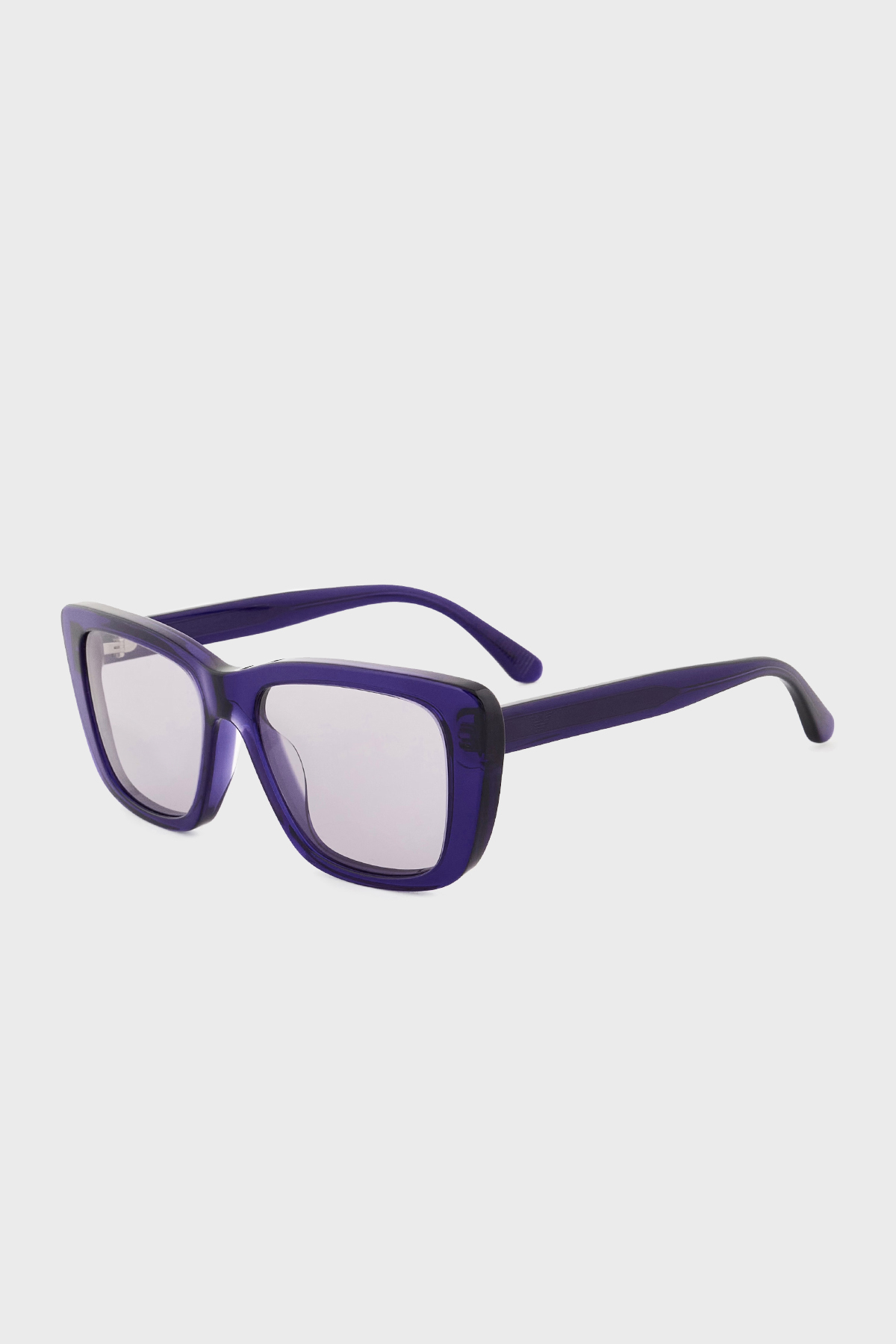 Emporio Armani Cat Eye Şeffaf Kadın Gözlük 0EA4246 U62531 54 Parlak Şeffaf Mor-Menekşe
