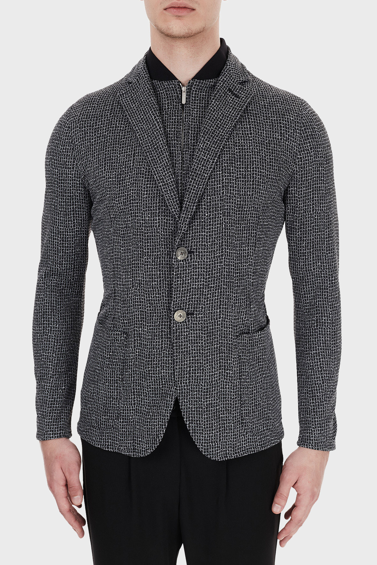Emporio Armani Dik Yaka Cepli Erkek Ceket 91G56S 91S11 990 LACİVERT