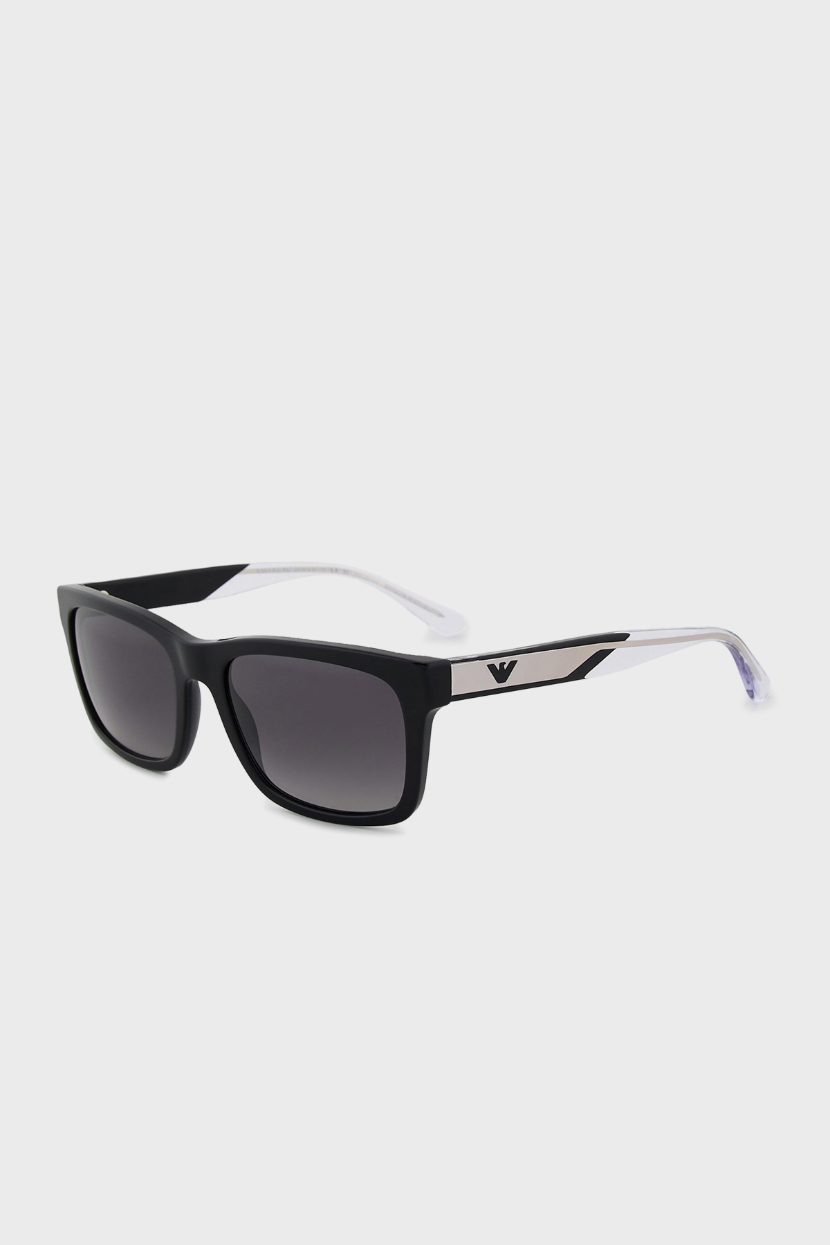 Emporio Armani Dikdörtgen Güneş Erkek Gözlük 0EA4224 500171 57 Mat Siyah-Koyu Yeşil