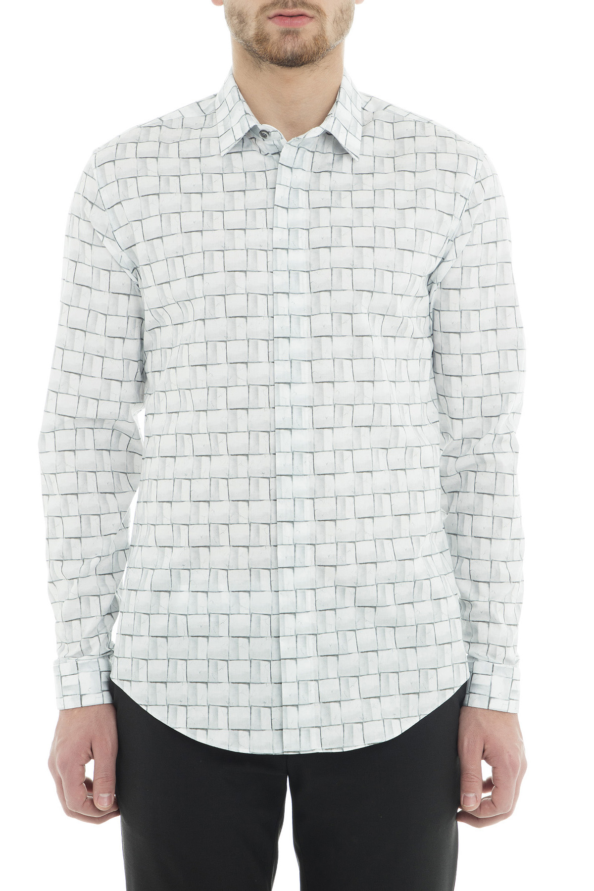 Emporio Armani Erkek Gömlek 21CC1T 216F2 036 BEYAZ