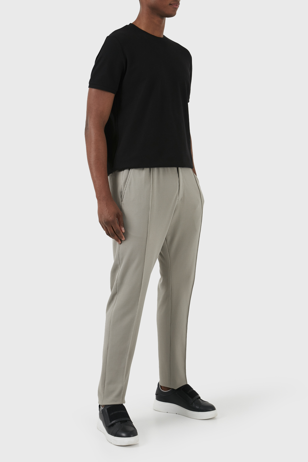 Emporio Armani Esnek Regular Fit Düz Paça Çımalı Erkek Pantolon E31P59 F1733 627 HAKİ