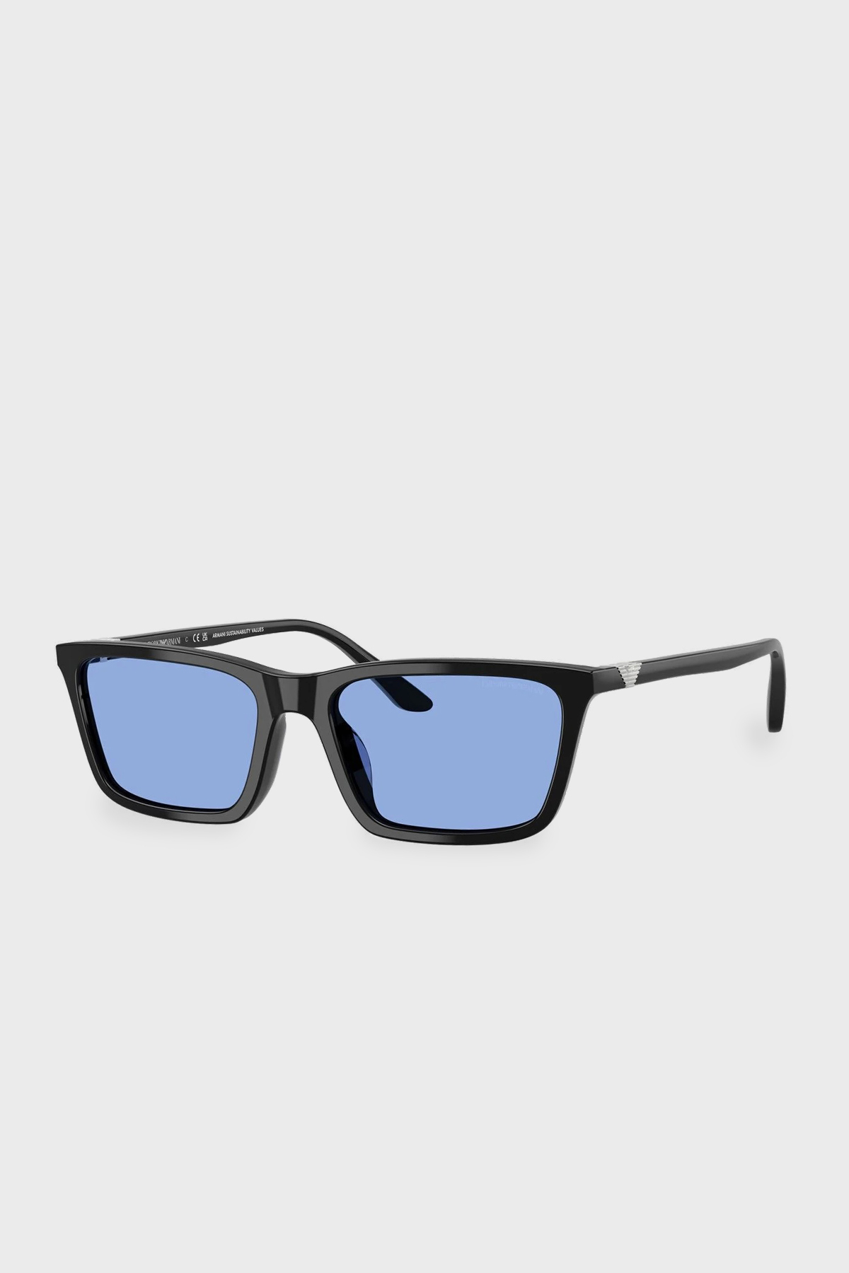 Emporio Armani Güneş Kadın Gözlük 0EA4239U 501780 55 Parlak Siyah-Mavi