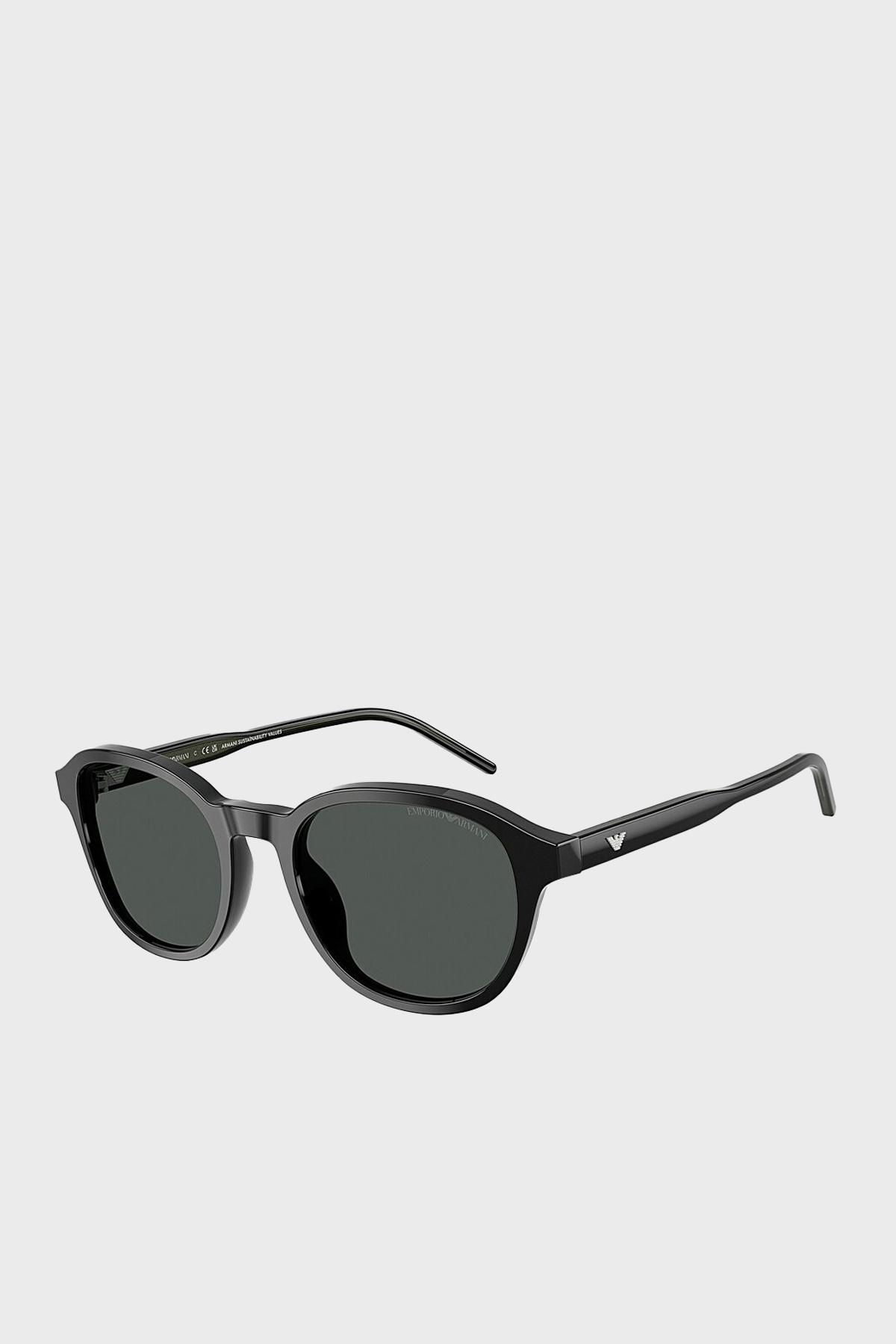 Emporio Armani Güneş Erkek Gözlük 0EA4247U 501787 51 Parlak Siyah-Koyu Gri