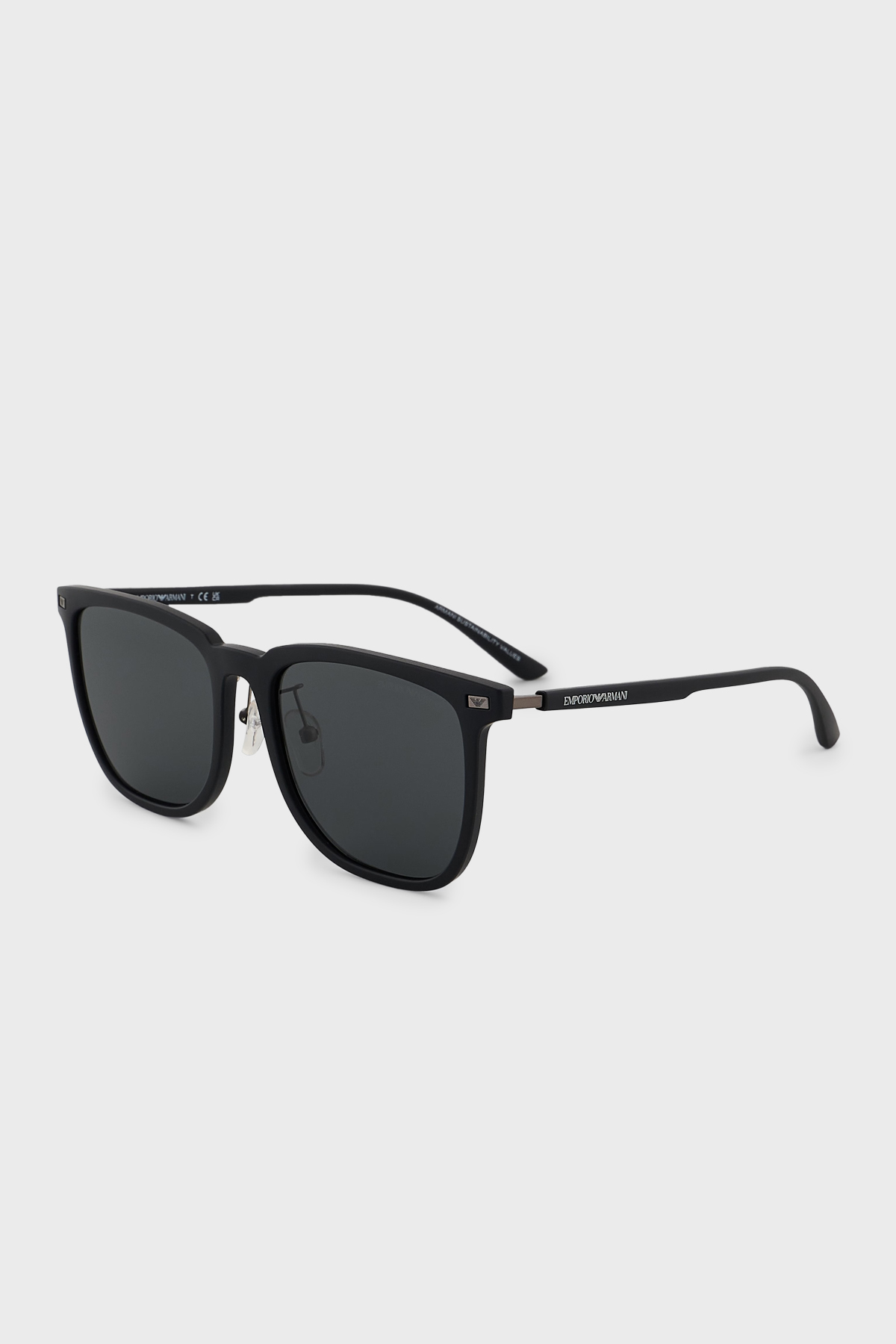 Emporio Armani Güneş Erkek Gözlük 0EA4255D 500187 56 Mat Siyah-Koyu Gri