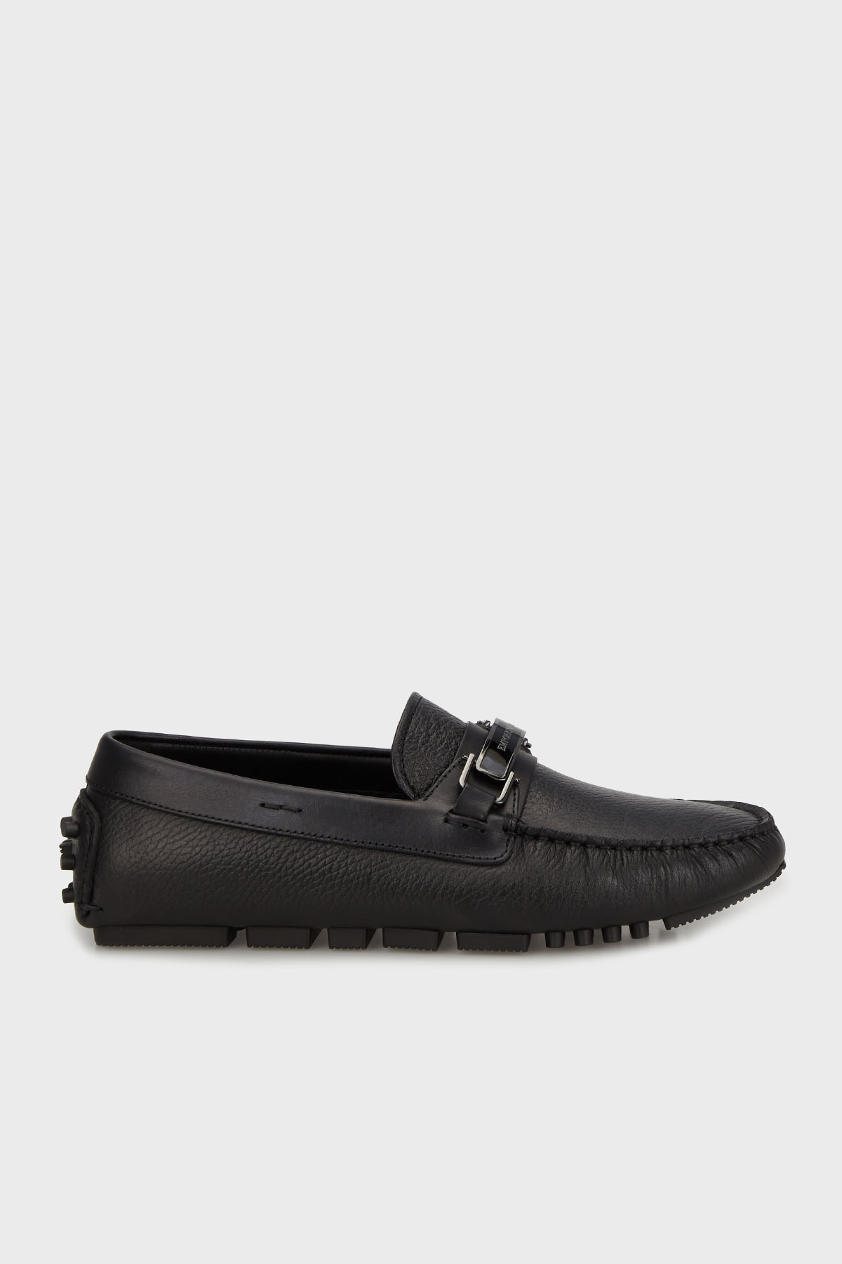 Emporio Armani Hakiki Deri Makosen Erkek Ayakkabı EM003922 AF20519 MC012 SİYAH