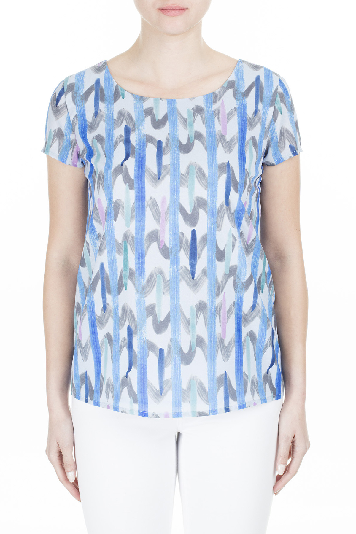 Emporio Armani Kadın Bluz 3H2K84 2N4IZ F702 MAVİ