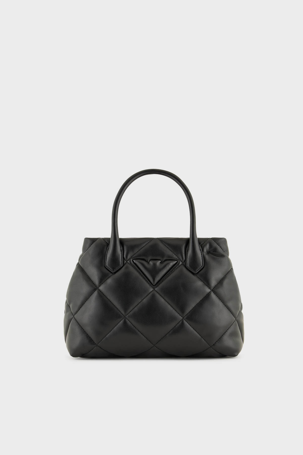 Emporio Armani Kapitoneli Çıkarılabilir Zincir Askılı Büyük Kadın Çanta Y3D269 YWJ8I 80001 SİYAH