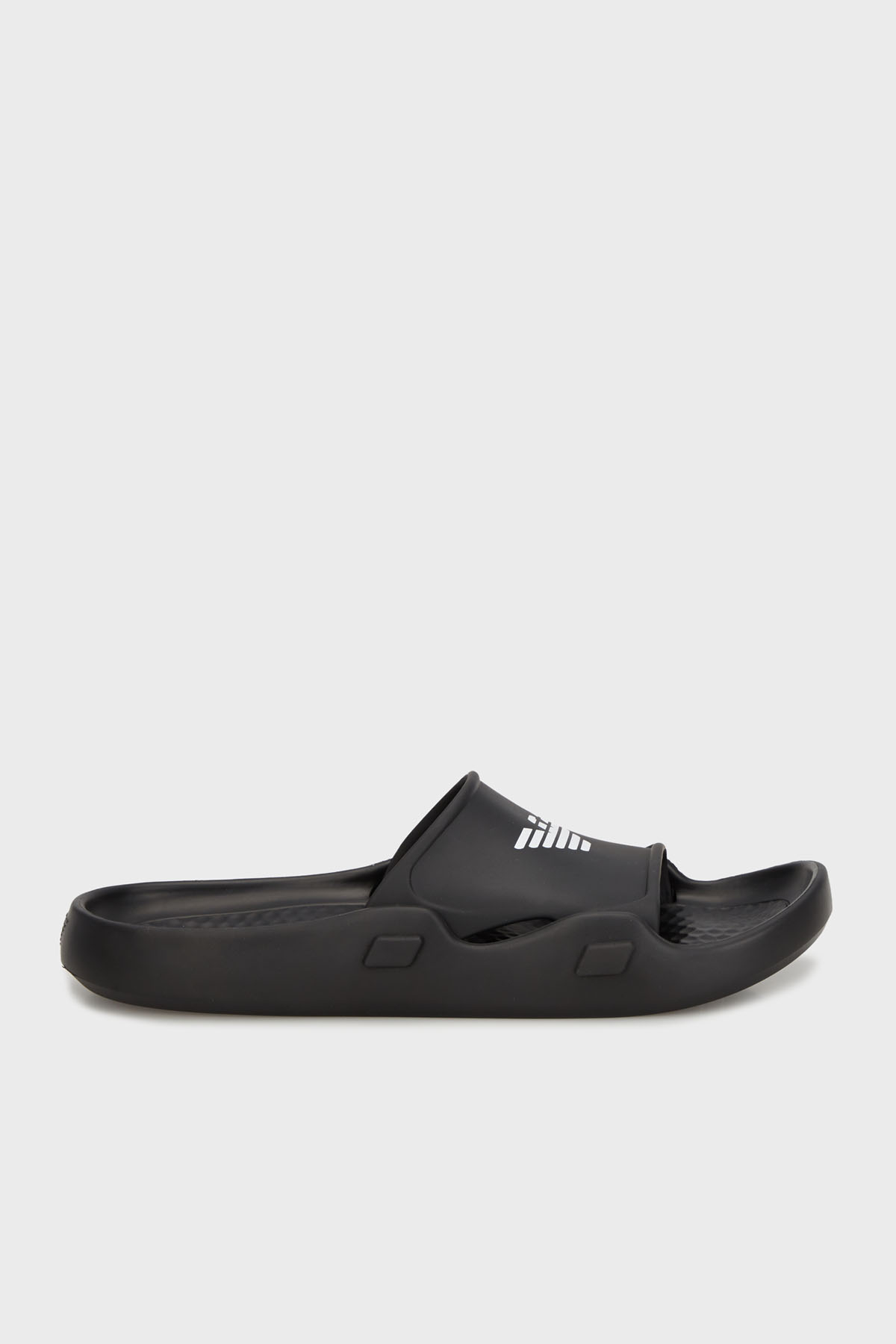 Emporio Armani Kartal Logolu Unisex Terlik XVPS15 XD444 N349 SİYAH-BEYAZ