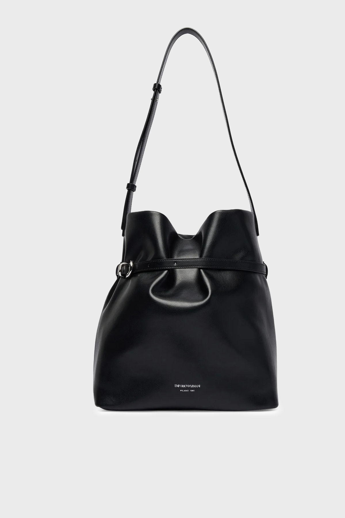 Emporio Armani Kemer Detaylı Ayarlanabilir Askılı Kadın Çanta EW004751 AF13383 UC001 SİYAH