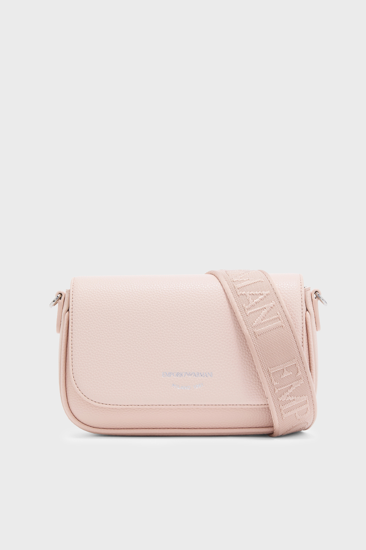 Emporio Armani Logolu Ayarlanabilir Askılı Kadın Çanta EW000538 AF12036 M1332 PUDRA