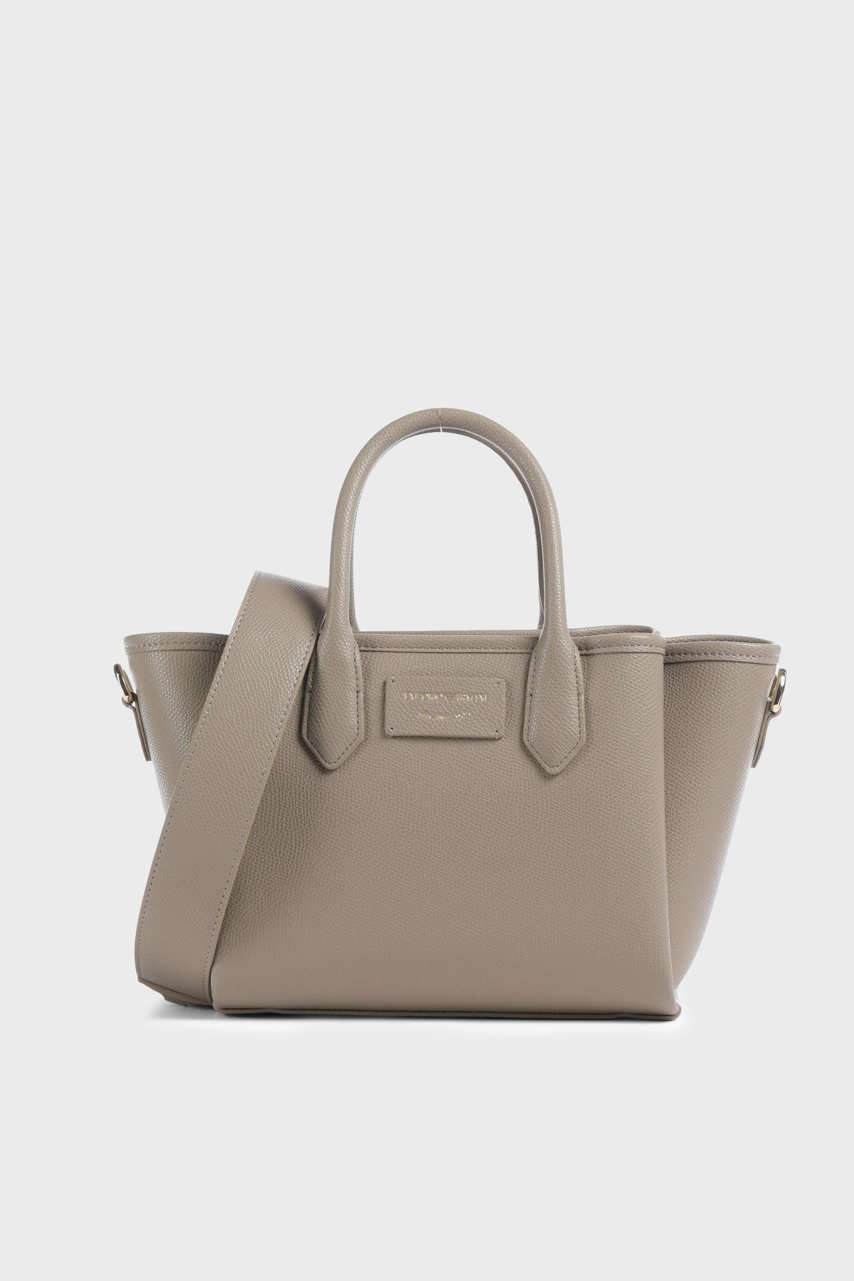Emporio Armani Logolu Ayarlanabilir ve Çıkarılabilir Askılı Kadın Çanta EW002328 AF17799 M1345 TOPRAK