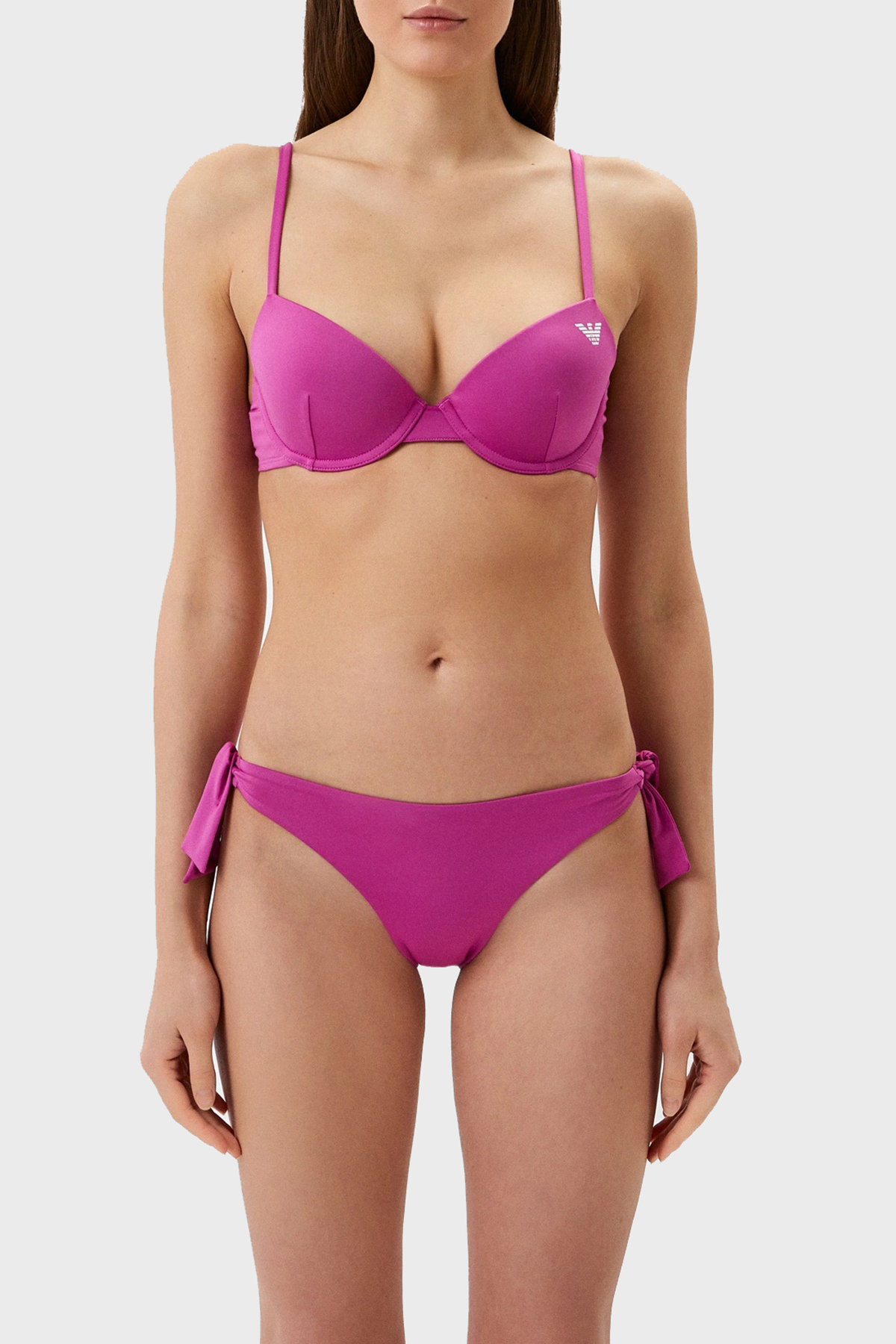 Emporio Armani Logolu Kadın Bikini Altı S 262424 2R300 05873 PEMBE