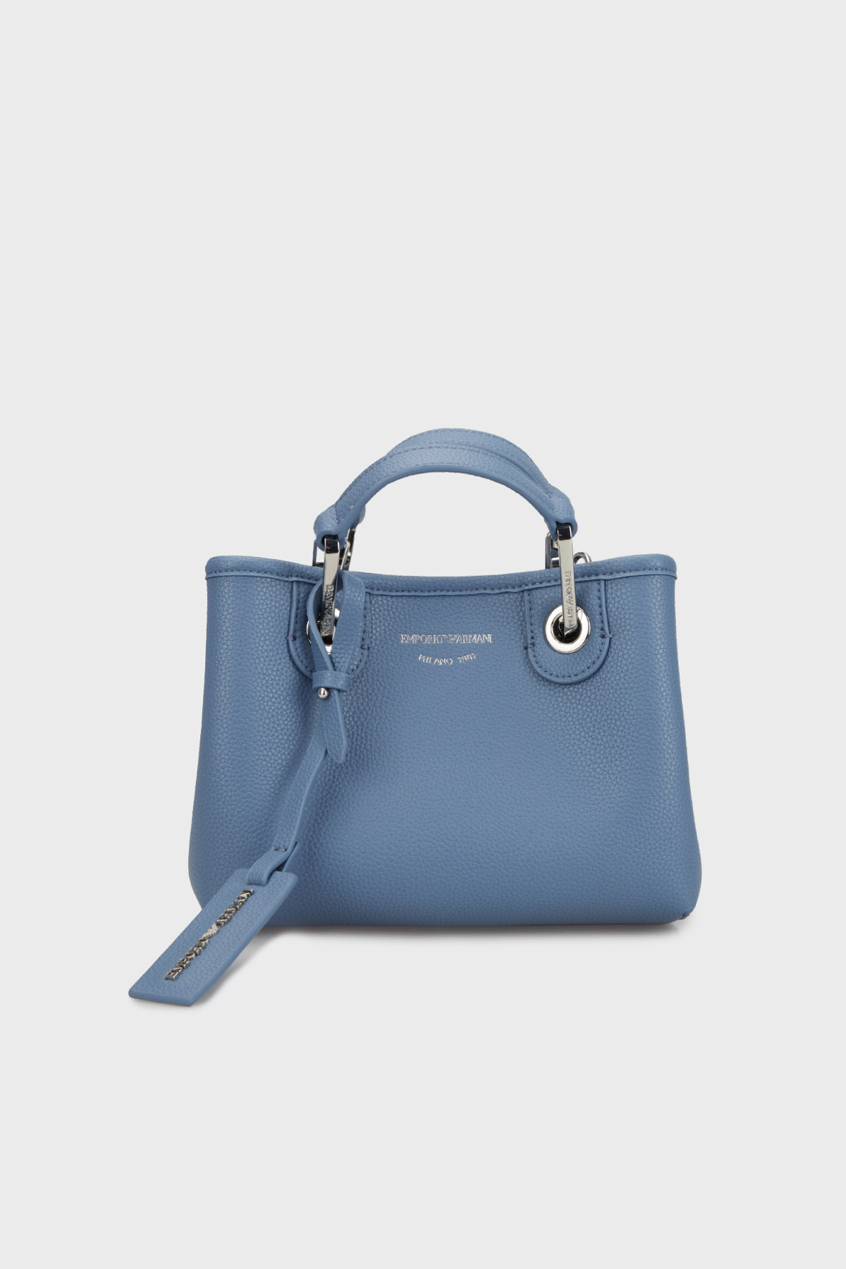 Emporio Armani Logolu Çıkarılabilir Askılı Kadın Çanta EW000382 AF12036 M8128 MAVİ