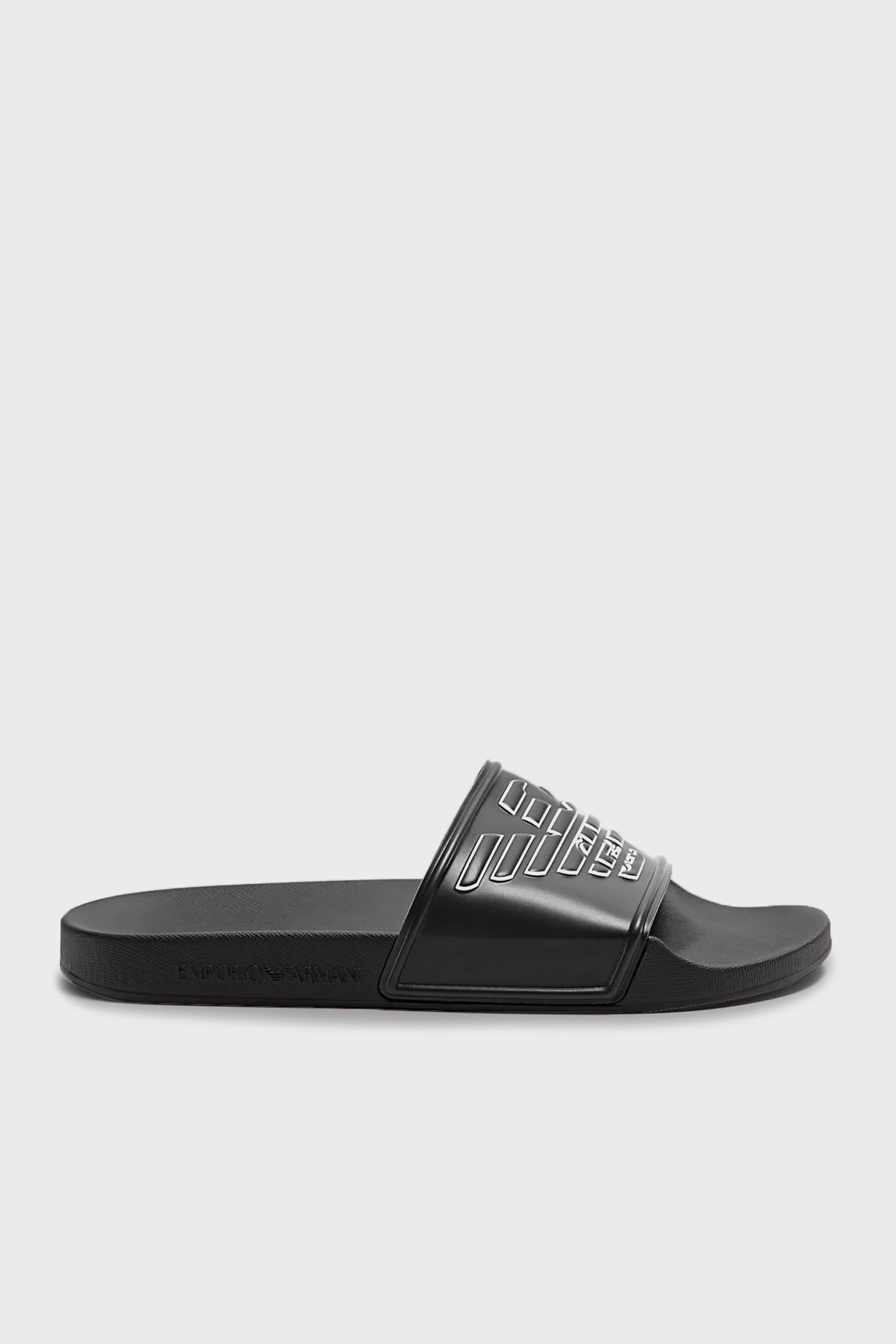 Emporio Armani Logolu Erkek Terlik S XVPS01 XN129 00002 SİYAH