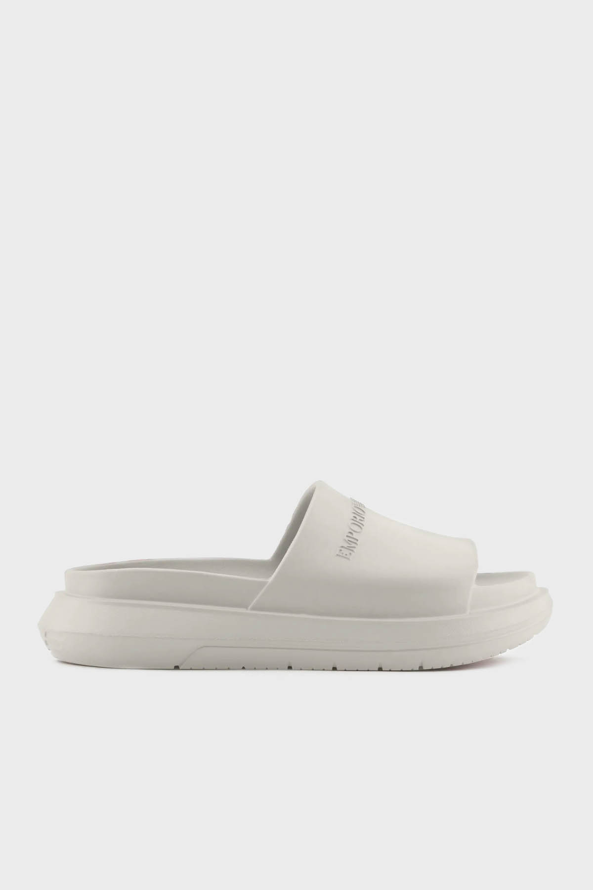 Emporio Armani Logolu Erkek Terlik X4P134 XD405 01791 BEJ