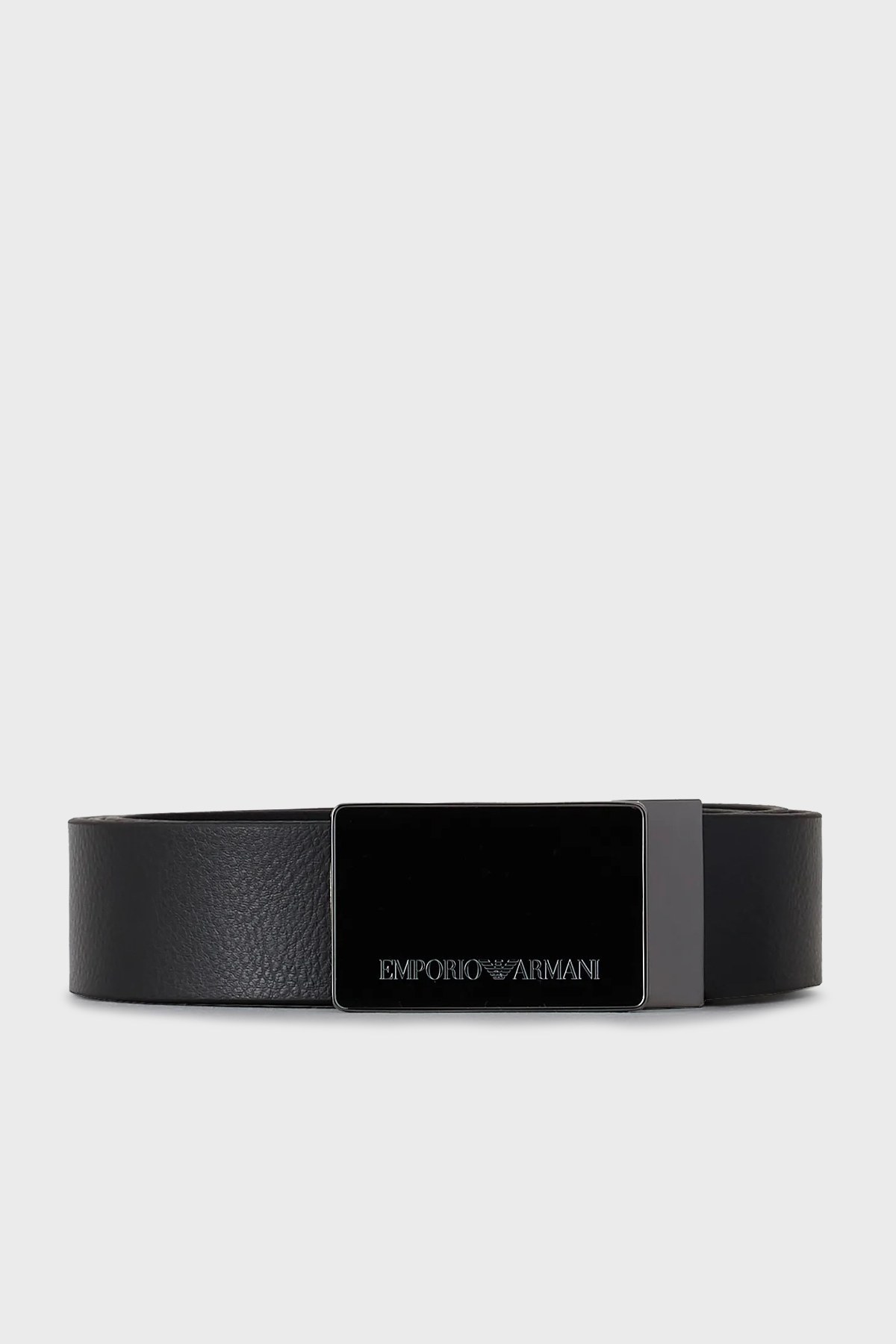 Emporio Armani Logolu Hakiki Deri Erkek Kemer Y4S427 YTU7J 84372 SİYAH